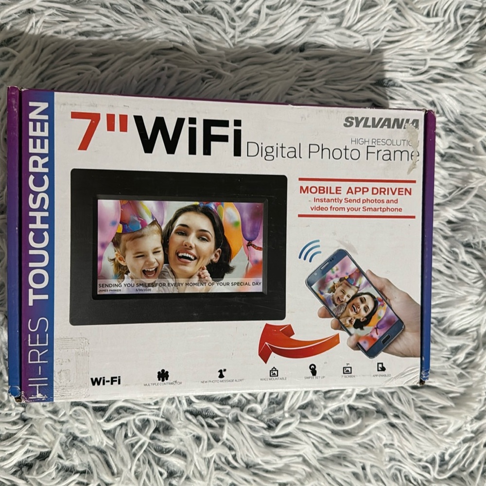 7” Wifi Digital Photo Frame
